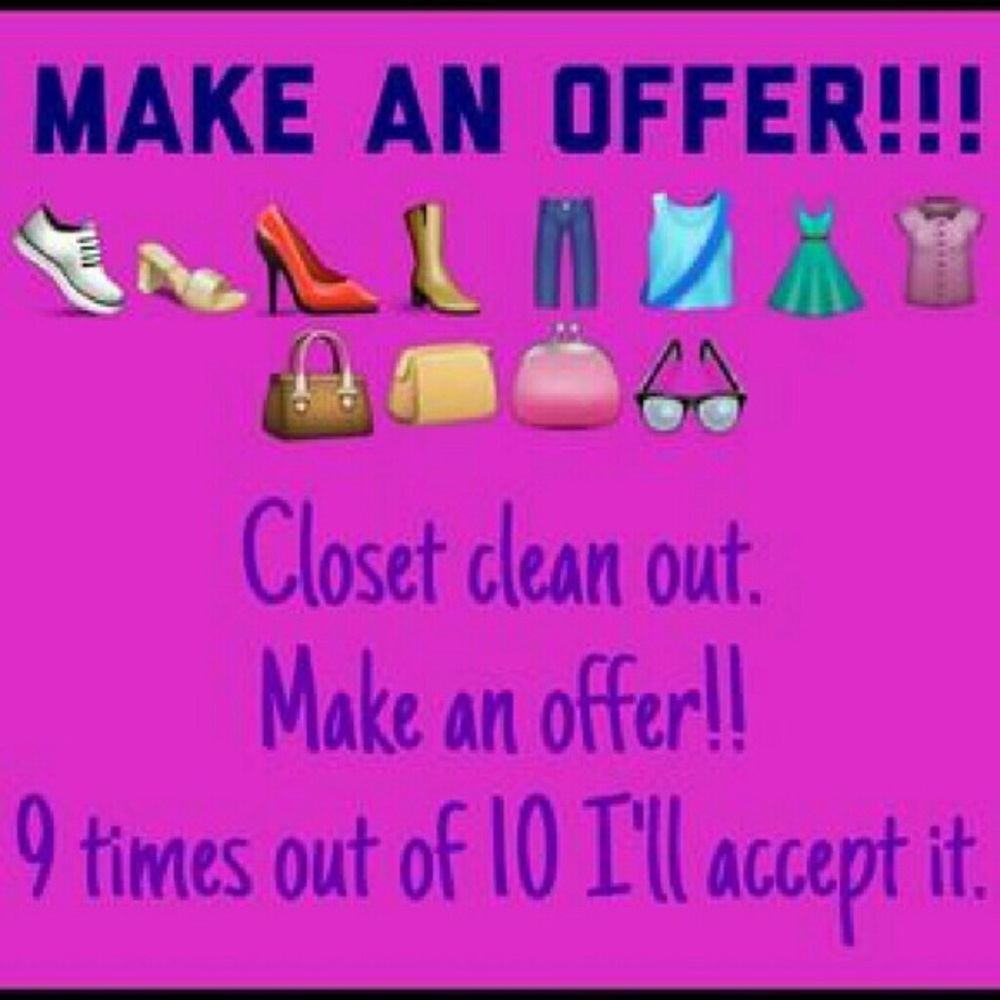 CLOSET CLEANOUT
